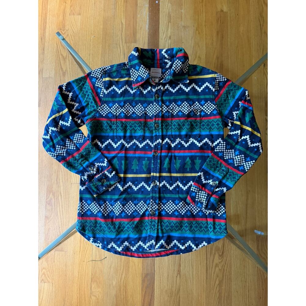 HA Holiday Button Down Shirt